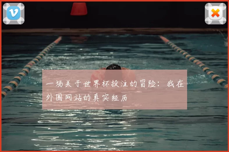 一场关于世界杯投注的冒险:我在外围网站的真实经历