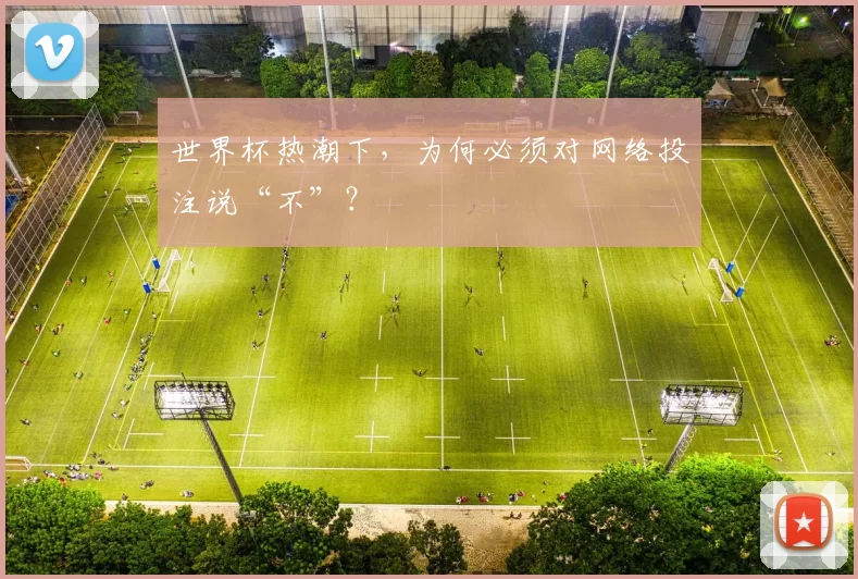 世界杯热潮下，为何必须对网络投注说“不”？