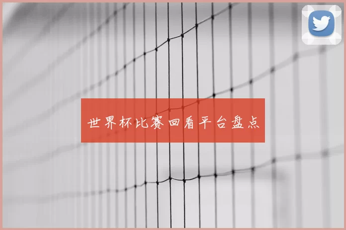 世界杯比赛回看平台盘点