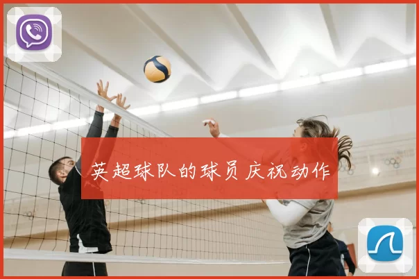 英超球队的球员庆祝动作